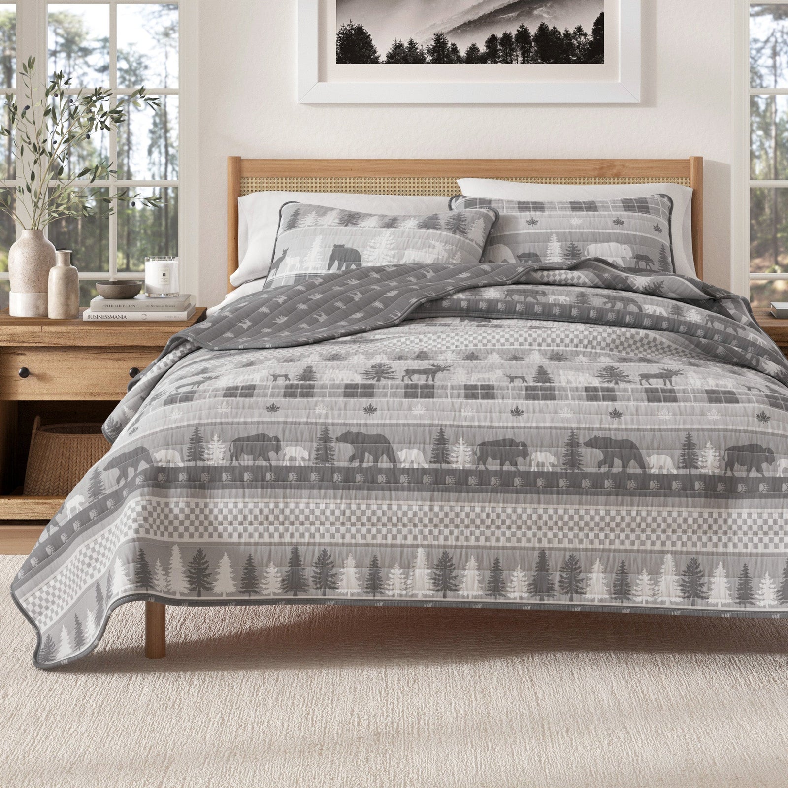 Rustic Landscape Quilt Set - Matthew Collection