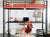 Sunset Full over Workstation Bunk Bed