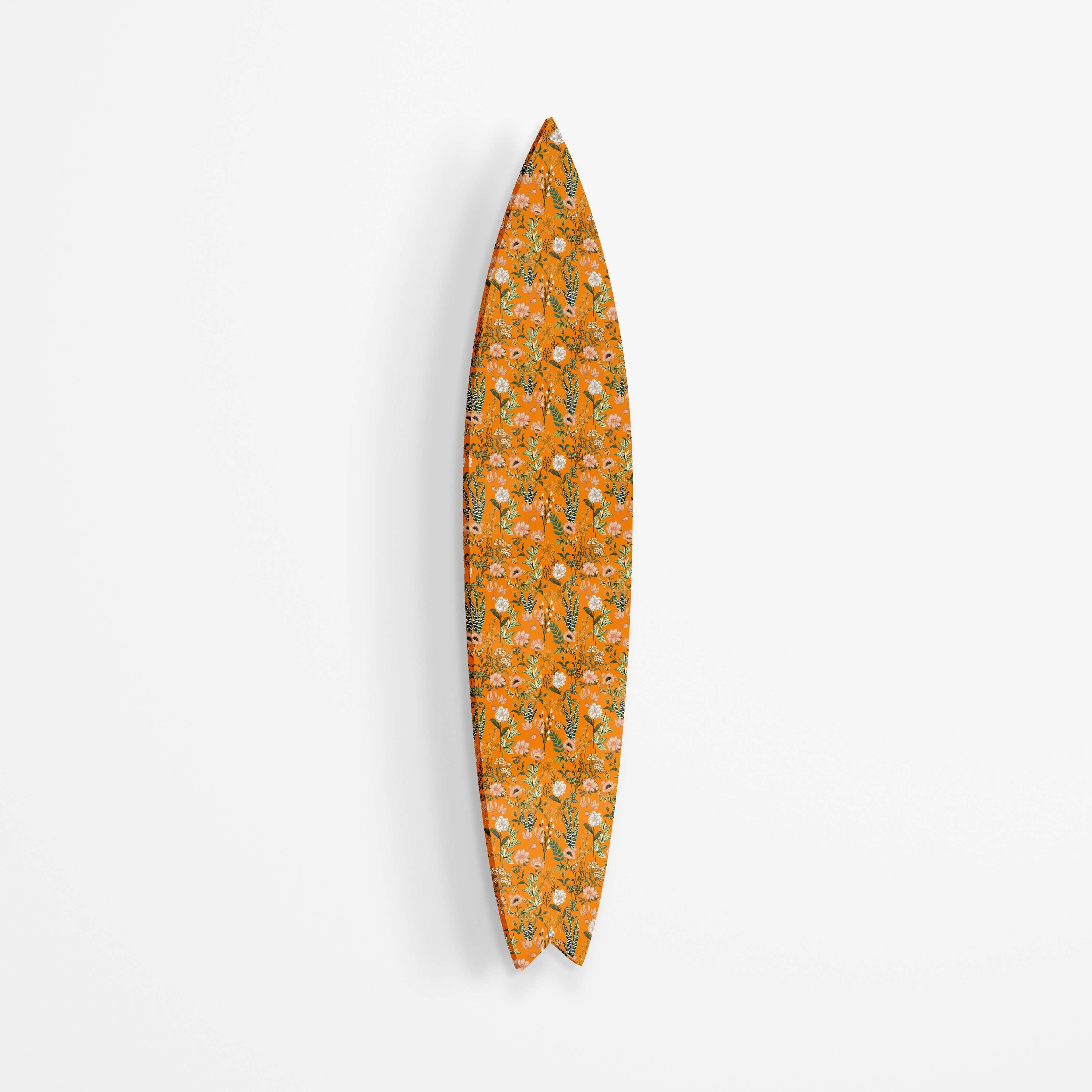 Beautiful Field Flowers Acrylic Surfboard Wall Art