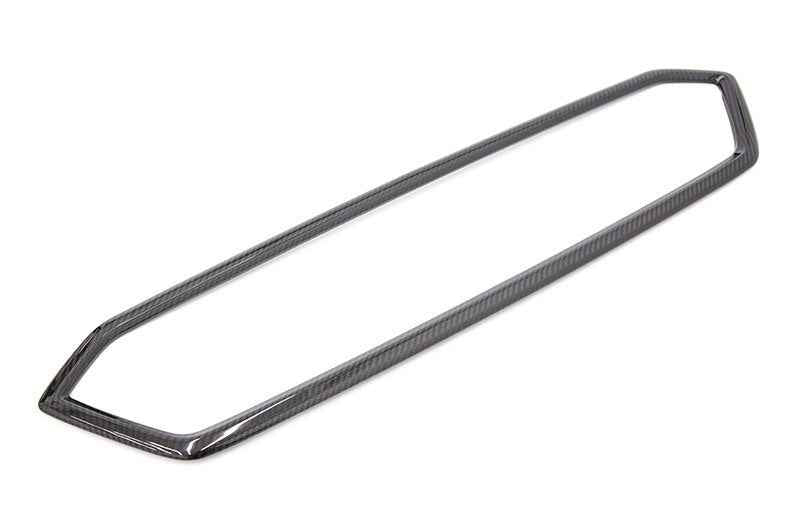 OLM LE Dry Carbon Fiber Grille Garnish (Outer) - 2018-2021 Subaru WRX / STI