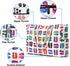 Waterproof Oversized Beach Tote Bag 20L Sandproof Zip Travel Carryall