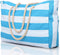 Waterproof Oversized Beach Tote Bag 20L Sandproof Zip Travel Carryall
