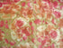 DaDa Bedding Sunrise Hibiscus Floral Dust Ruffle Pleated Satiny Pink Bed Skirt - 14" Drop  (BS-BM465L-1)