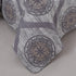 DaDa Bedding Rustic Grey Mosaic Distressed Medallion Reversible Quilted Bedspread Set (SD16299)