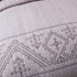 DaDa Bedding Whimsical Lavender Grey Cottage Soft Quilted Coverlet Bedspread Set (JHW866)