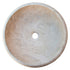 Beige Travertine Natural Stone Drop-in Sink Honed and Filled (D)16" (H)6"
