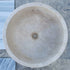 Natural Stone Beige Travertine Self-Rimming Above vanity or Drop-in Bathroom Sink