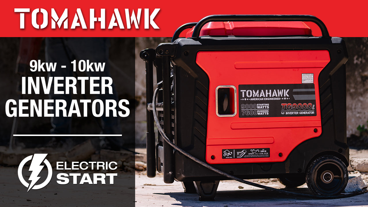 10,500 Watt Inverter Generator Electric Start Super Quiet Portable Gas Power Professional Use