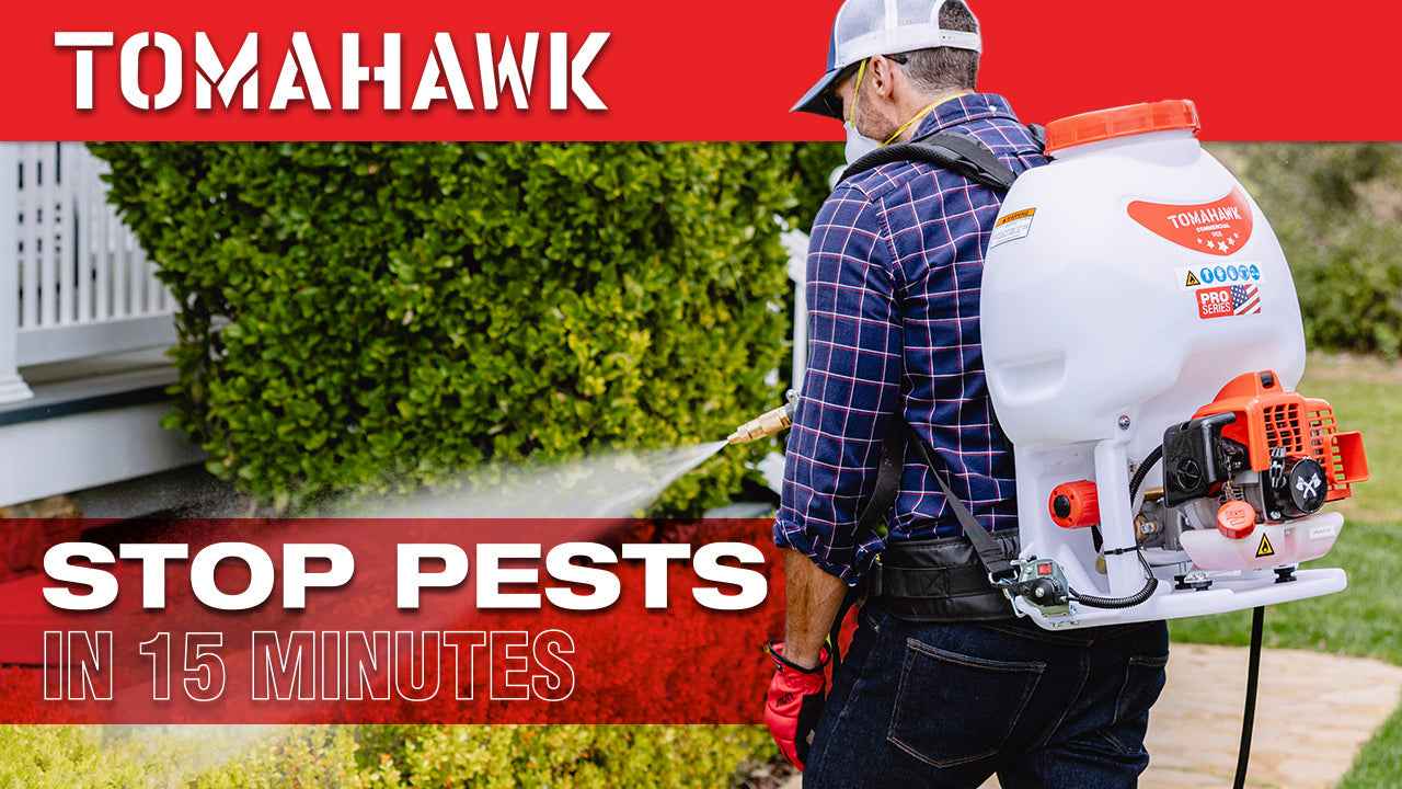 5 Gallon Gas Backpack Sprayer 450 PSI Pump with Nozzle Bundle