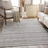 Bewbush Black&White Area Rug - Clearance