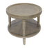 Bedford - Oval Coffee Table With Shelf - Natural