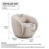 Swivel Accent Upholstered Barrel Chair