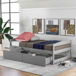 Platform Bed With 2 Drawers