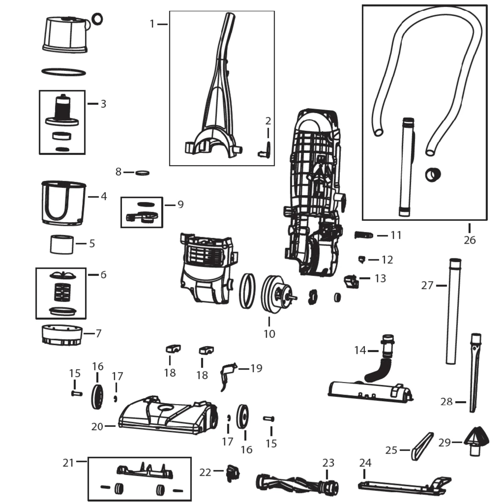 Bissell BGU1937T ProCup 13