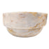 Bianco Giallo Marble Special Design Vessel Sink Bowl Polished  (D)16" (H)9"