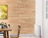 Classic Originals 1/4 in. x 5.1 in. Real Wood Easy Install Wall Panels - Biscuit (20 Sq. Ft.)