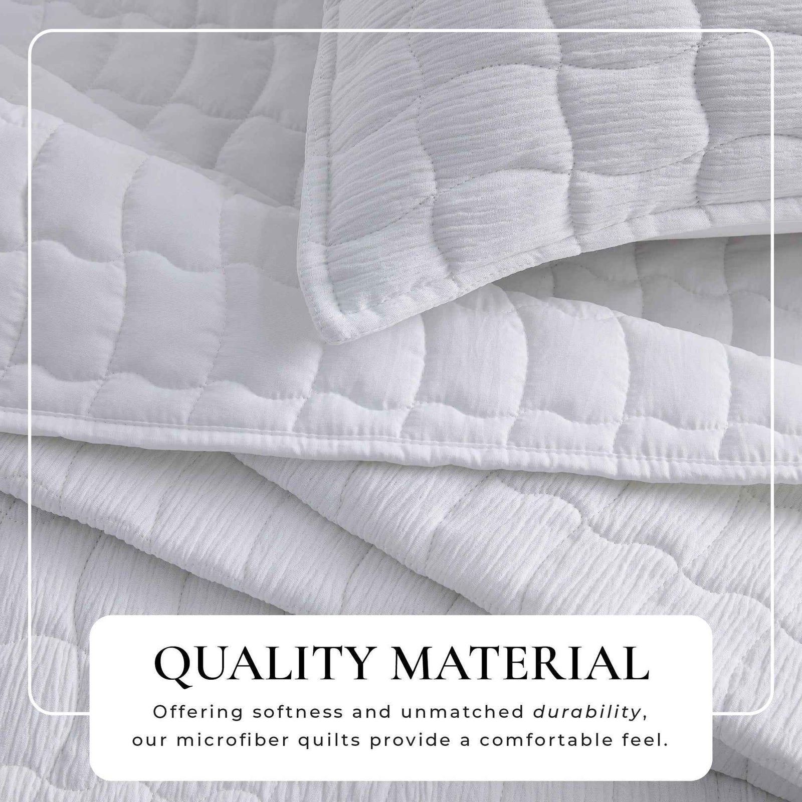 Gauze Quilt Set - Wave Stitch Collection