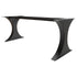 Modern Metal Dining Table Legs for Heavy Table Tops Matte Black