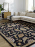 Blomkest Black&Yellow Traditional Wool Carpet