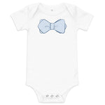 Blue Bowtie Onesie Newborn Coming Home Essential