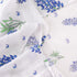 Gift Set: Bluebonnets Baby Muslin Swaddle Blanket and Burp Cloth/Bib Combo Soft Breathable Bamboo Cotton