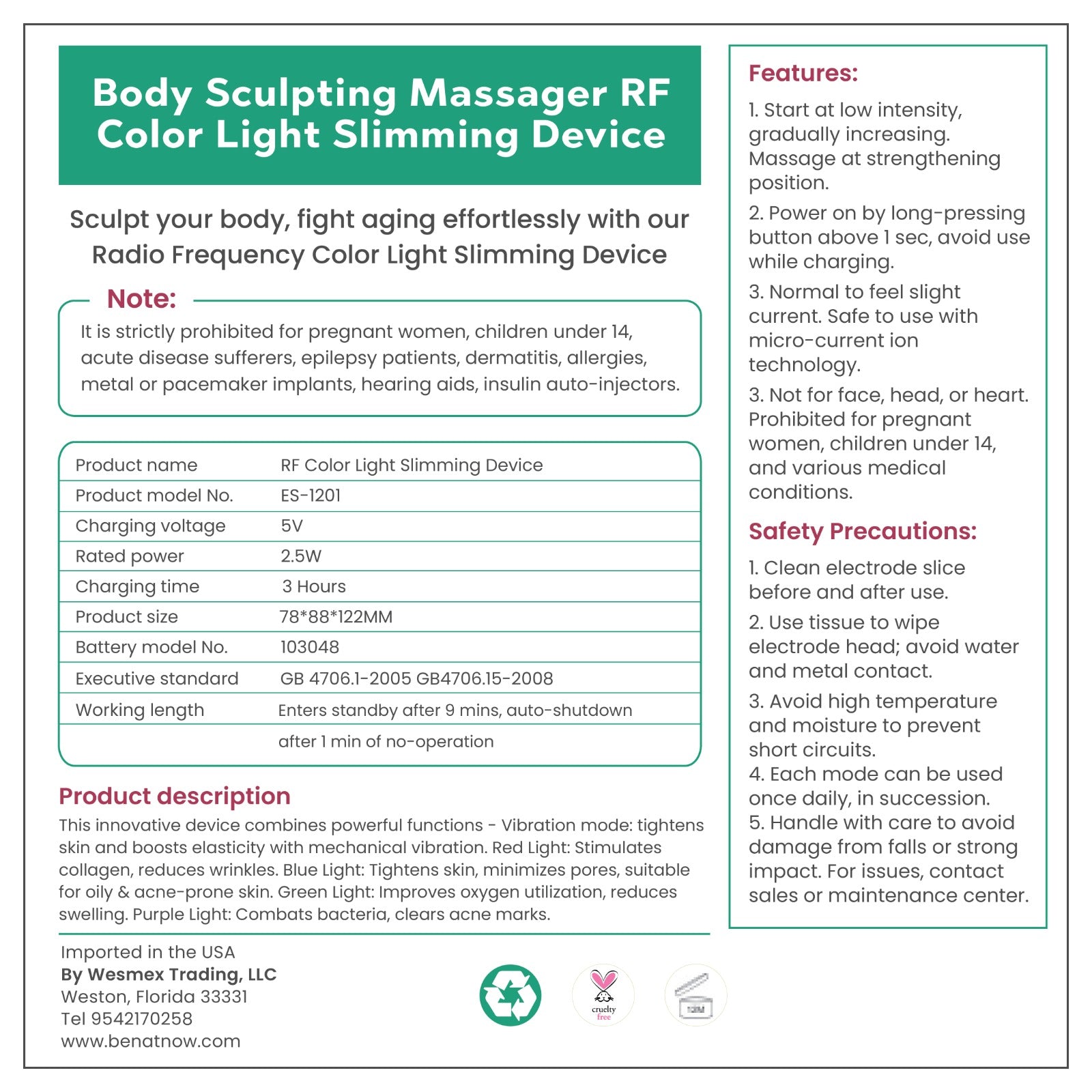 All-Inclusive Body Contouring Device: Sculpt, Tone & Glow