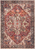 Bondville Vintage Flat Pile Washable Rug