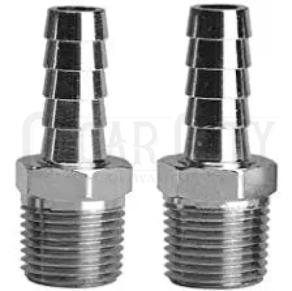 Brass & Stainless Hose Barbs