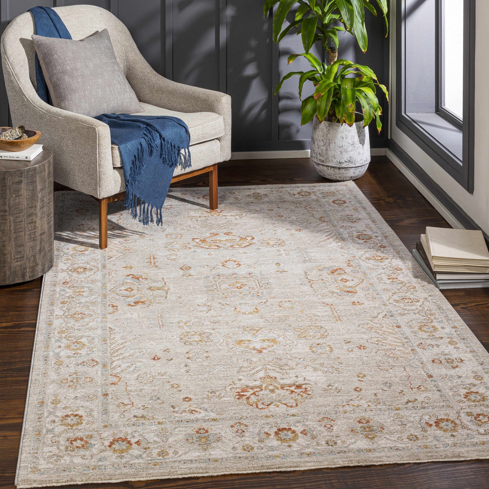 Bradley Oushak Area Rug