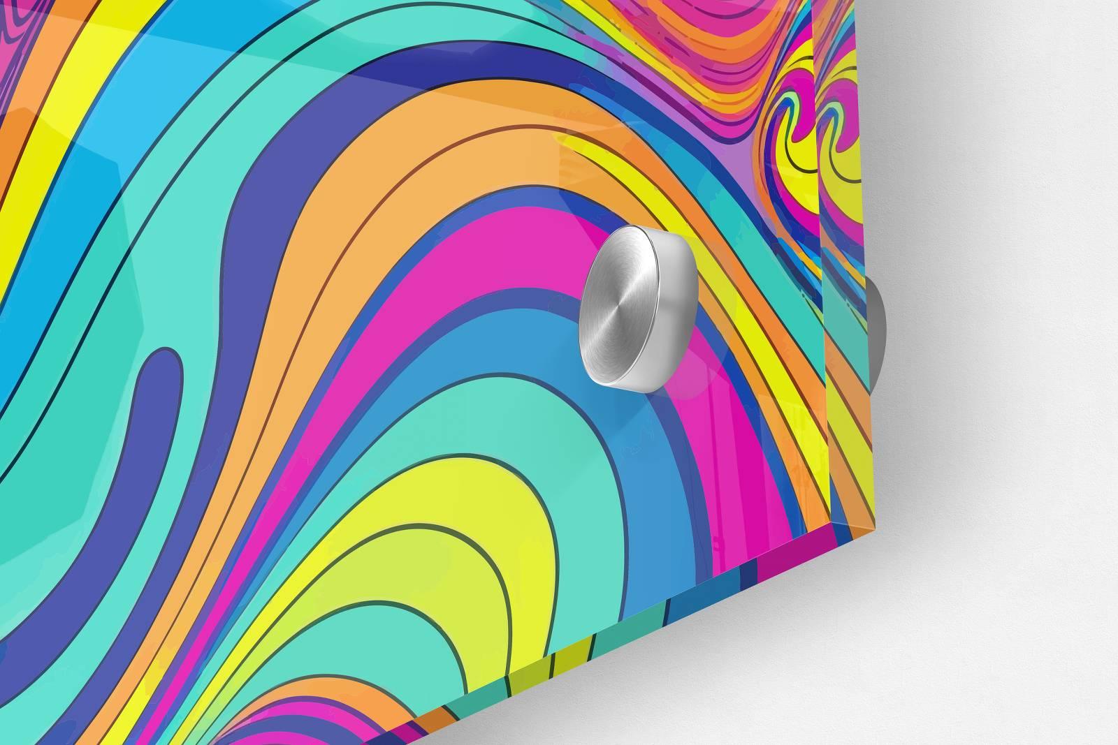 Brightly Colors Set of 3 Prints Modern Wall Art Modern Artwork