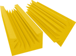 Broadband Acoustic Foam Absorbers