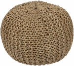 Merrittstown Cotton Knitted Pouf