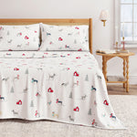4-Piece Turkish Cotton Flannel Sheet - Whittaker Collection