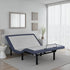 Twin XL Adjustable Bed Base with Massage and Position Adjustments