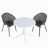 Modern Lounge Chair Set With Round Table