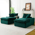 Double Chaise Lounge With Full Compressed Sponge