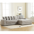 Walker Edison | Corduroy Right L-Shaped Sectional Cloud Couch