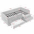 Safe Kids Bed With Guardrails And Storage