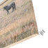 Horse Framed Wall Art Decor For Living Room - Denim / Brown
