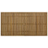 U_Style Multi-Person Outdoor Acacia Wood Dining Table and Chair Set