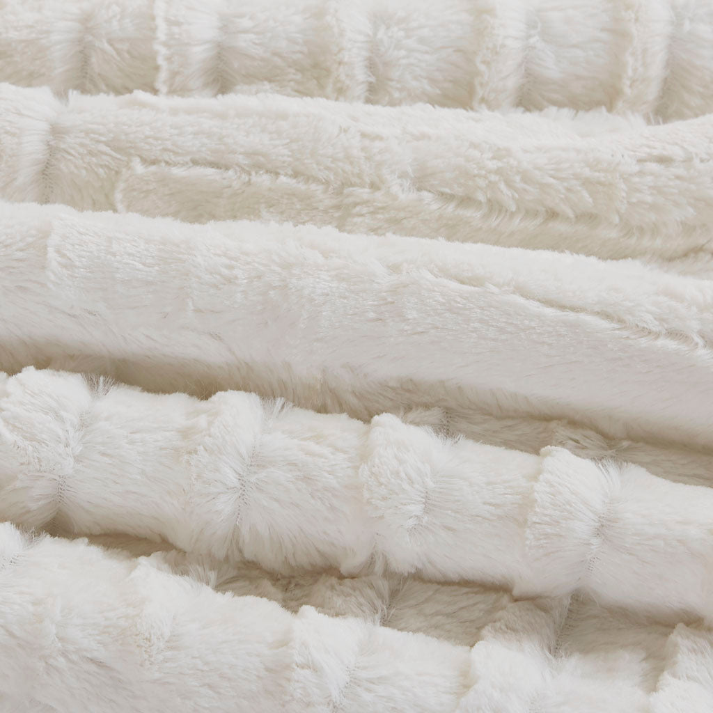 Twin Fur Down Alternative Comforter Mini Set
