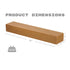 Fireplace Mantel Floating Shelf For Home Decor