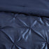 7 Piece Tufted Comforter Set Navy King
