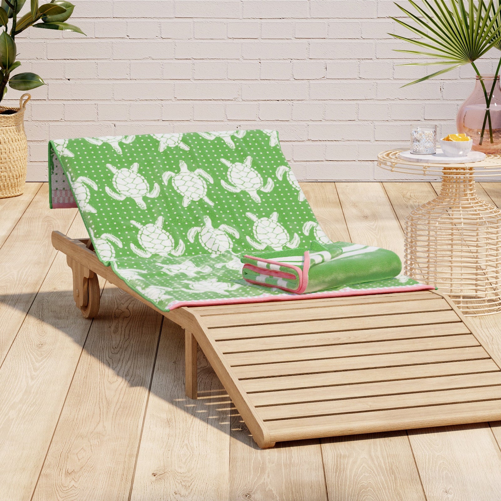 Cotton Velour Beach Towel - Maui Collection