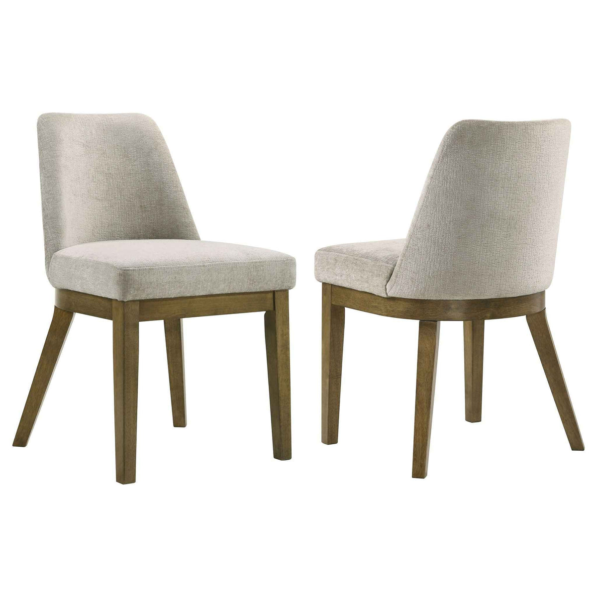 Castlewood Upholstered Side Chair Light Tan (Set of 2)