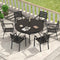 7 Pieces Outdoor Patio Dining Set