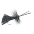 3 Pack Goddard Caddis Black Dry Fly - Hook Size 12