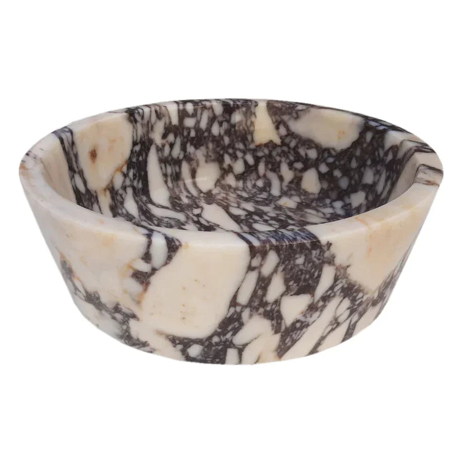 Calacatta Viola Marble Tapered Above Vanity Bathroom Sink Honed/Matte (D)16