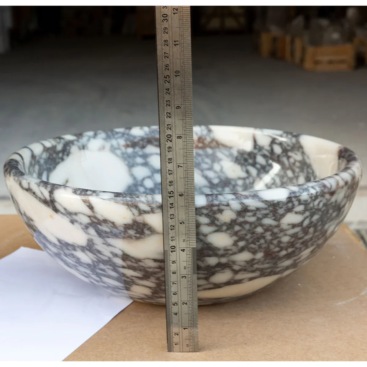 Calacatta Viola Marble Natural Stone Above-vanity Bathroom Sink Polished (D)16