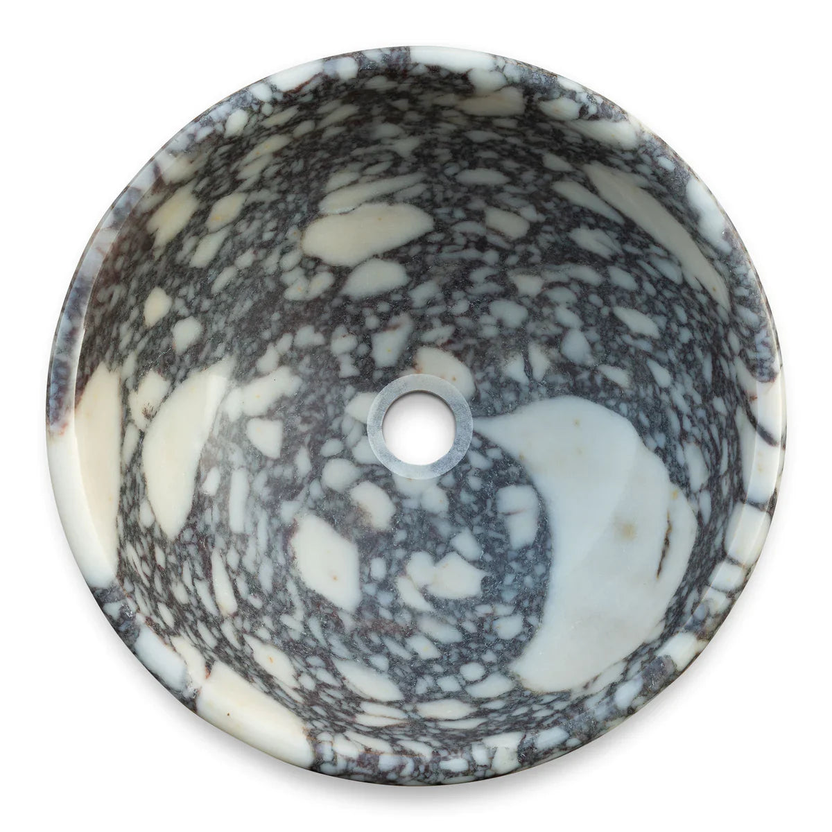 Calacatta Viola Marble Natural Stone Above-vanity Bathroom Sink Polished (D)16